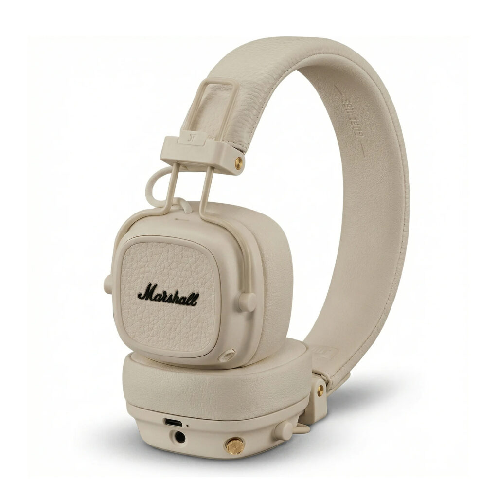 Беспроводные наушники Marshall Major V кремовый